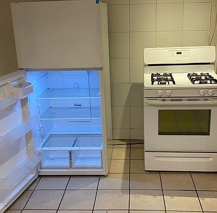 Refrigerator and Stove included