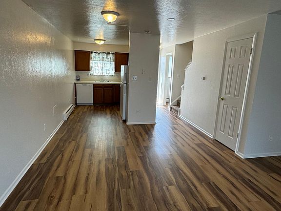 Kitchen, living room and main hall area
