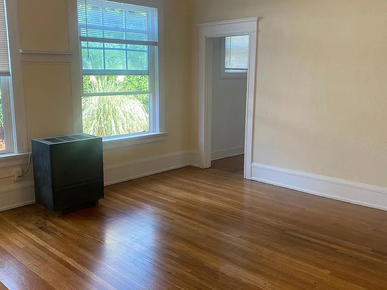 Looking from front door into apartment