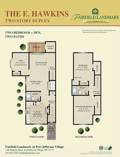 Floor plan The E Hawkins