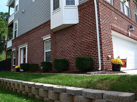 Front door accessed on side