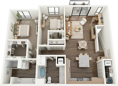 Floor plan B5-G