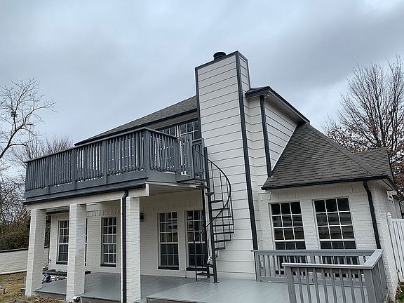 Deck overlooking Meadowbrook