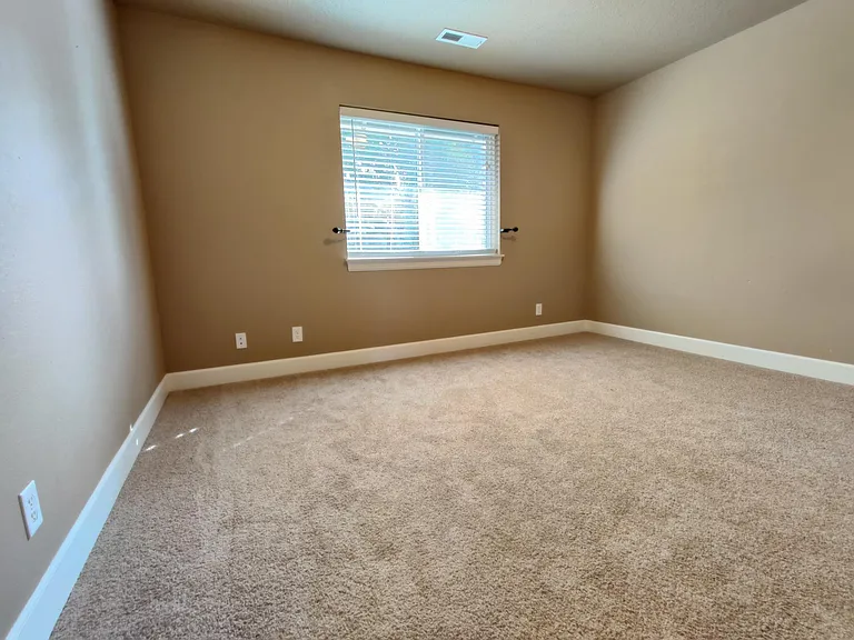 Bedroom 1 with new carpet