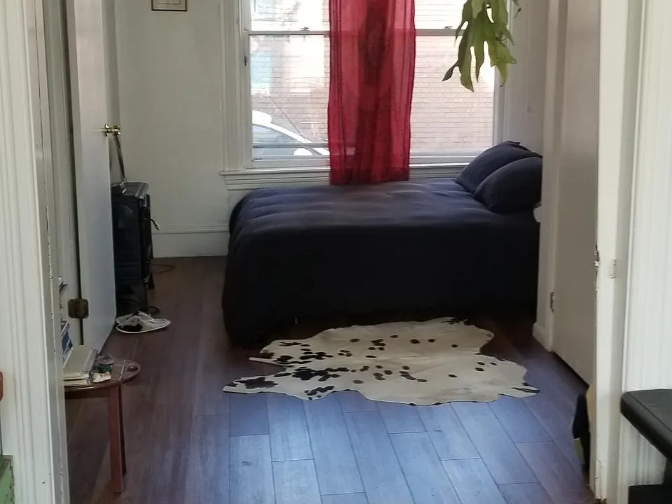 Living room pocket door bedroom