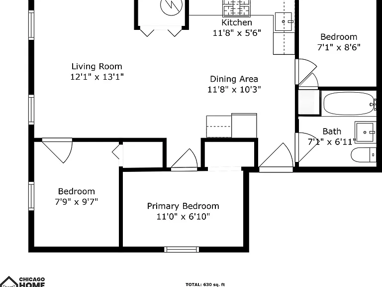 1942 S May St #3F — Photo 4