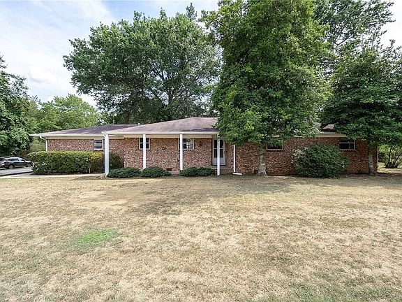 Front of the house with huge yard