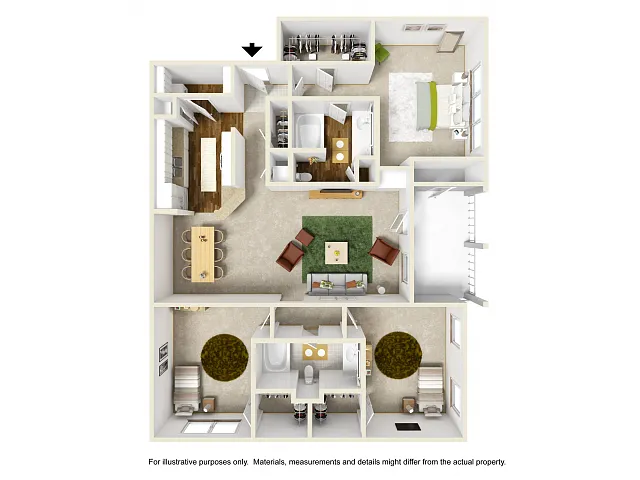 Floor plan Rose Upgraded