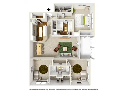 Floor plan Rose Upgraded