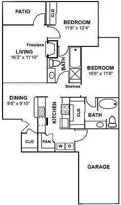 Floor plan B4GR
