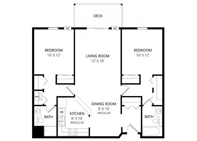 Floor plan Pinewood