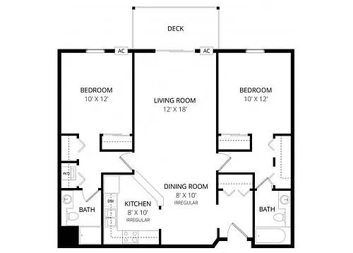 Floor plan Pinewood