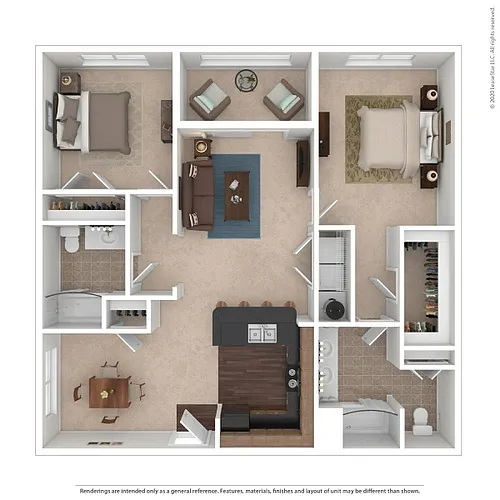 Floor plan Sage Sunroom