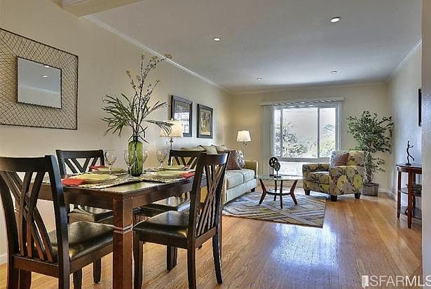 Furniture shown for staging purposes