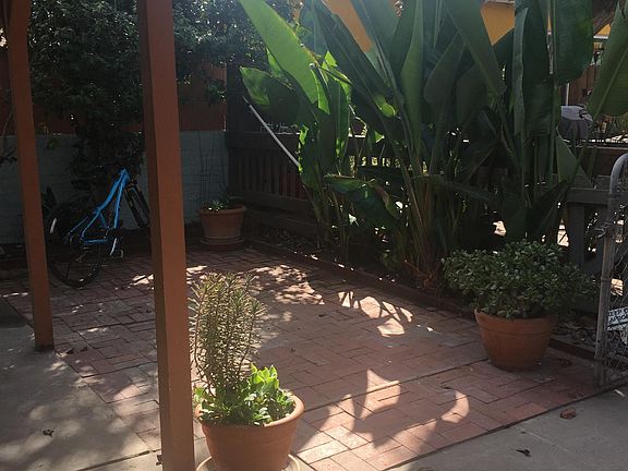 Front Bricked in Patio