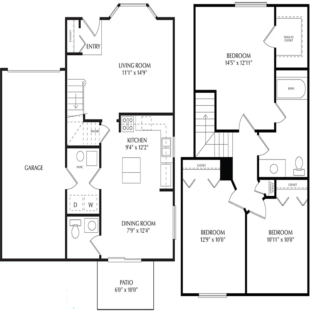 Floor plan Maple