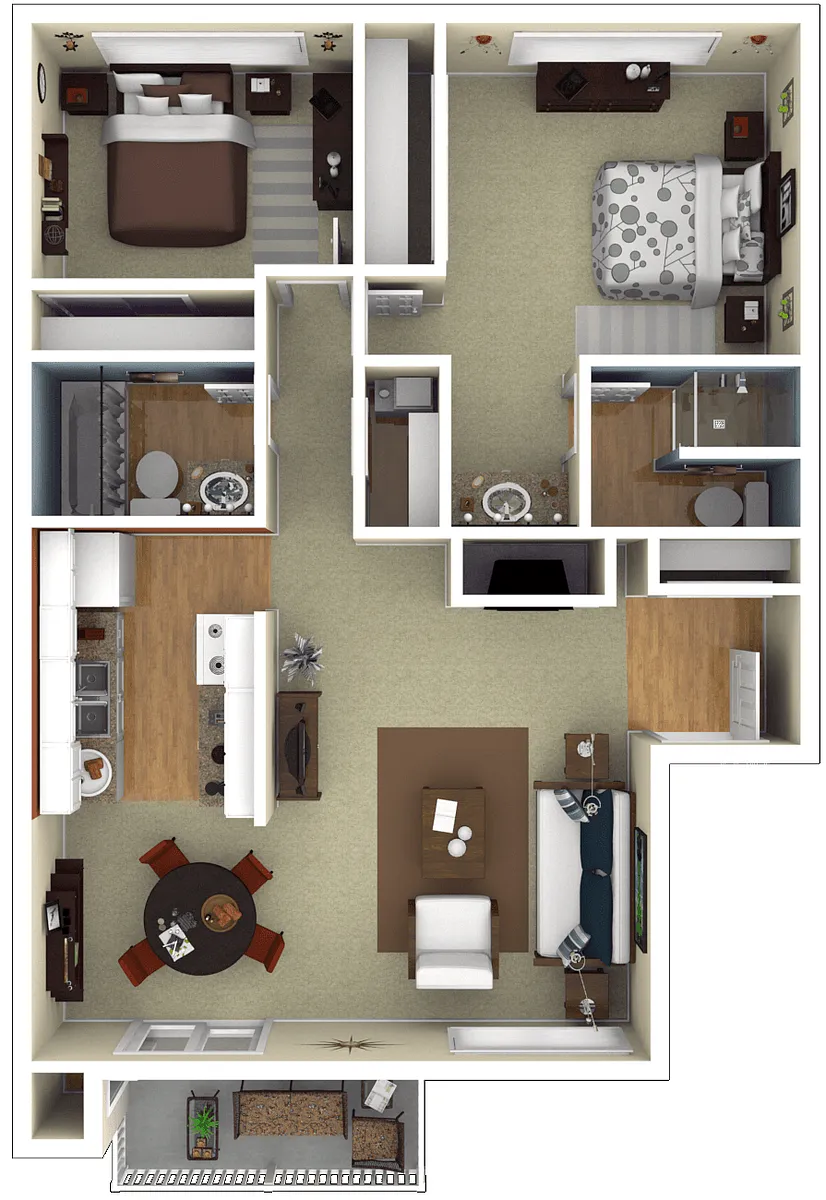Floor plan Residence 4 Luxury