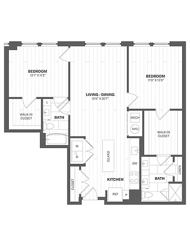 Floor plan 2G