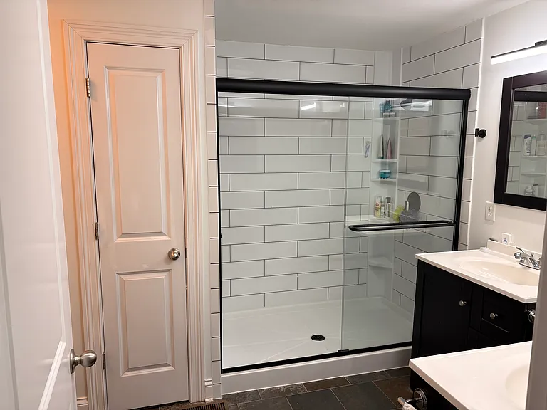 new shower