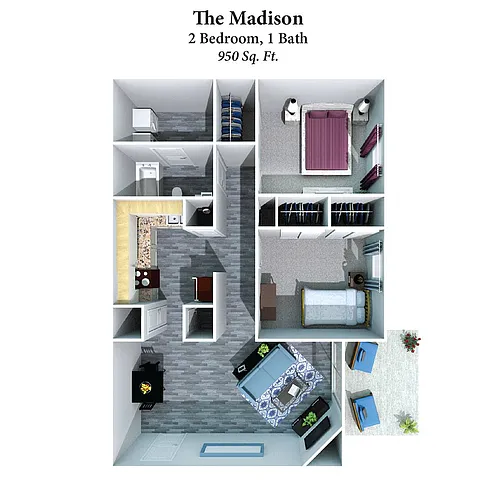Floor plan The Madison