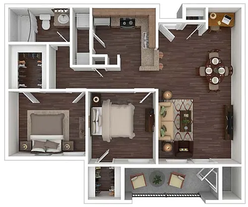 Floor plan B1