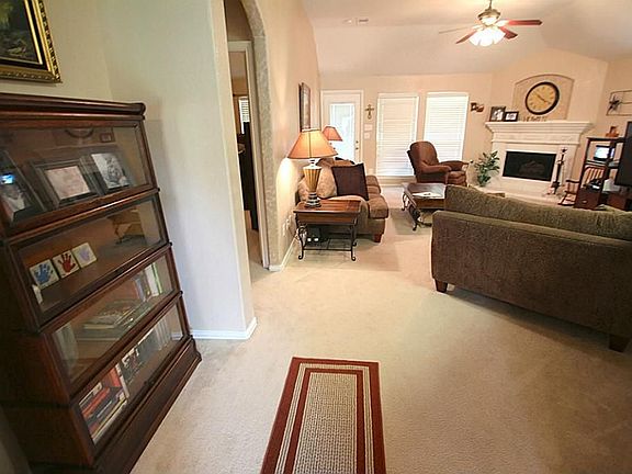 VIEW OF THE LIVING ROOM  FROM THE ENTRYWAY