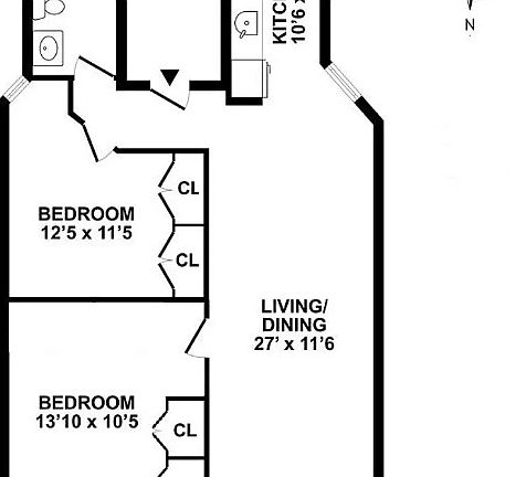 2nd image of 364 W 116th St APT 3A