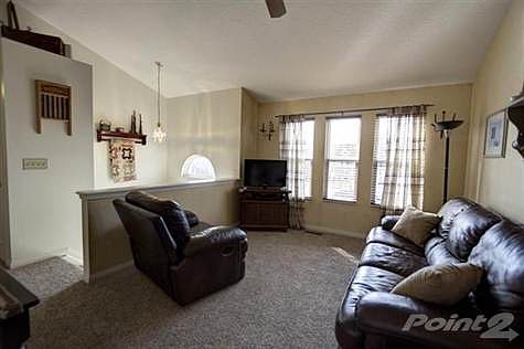 This open and spacious living/great room is complimented by a cathedral ceiling, plant ledge, half wall with capped off with wood trim, ceiling fan and plush new carpeting throughout (installed March 2013). The free flowing feel of this house will amaze you. Come see the undeniable value this house has to offer.