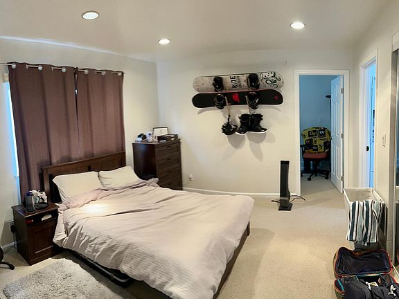 Bedroom with adjoining door to Den\study\small bedroom area