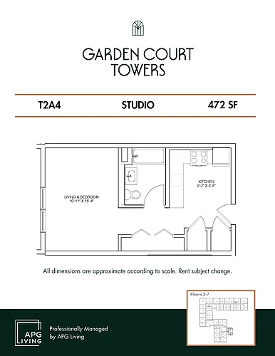 Floor plan T2A4