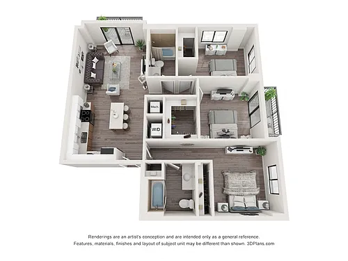 Floor plan Calliope