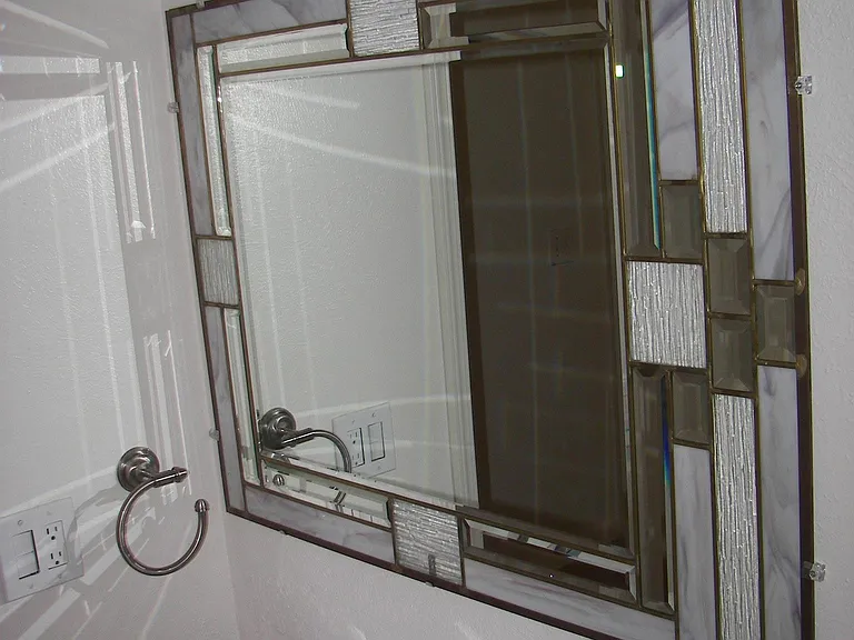 3rd Bathroom, main floor, sink and mirror