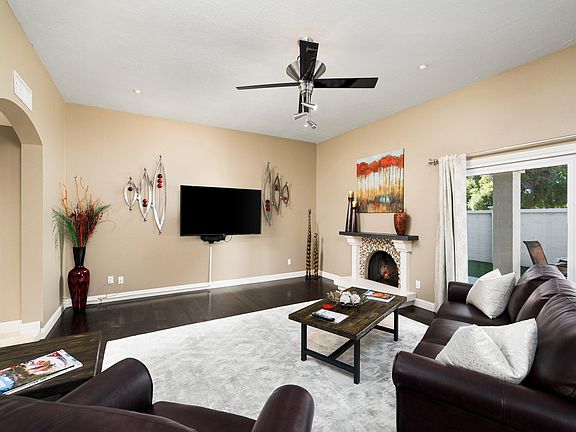 Living Room with 70" Large Screen