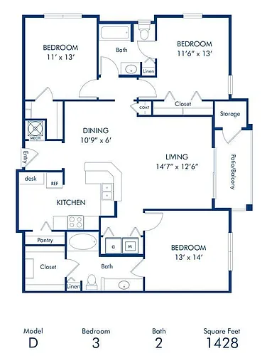 Floor plan D