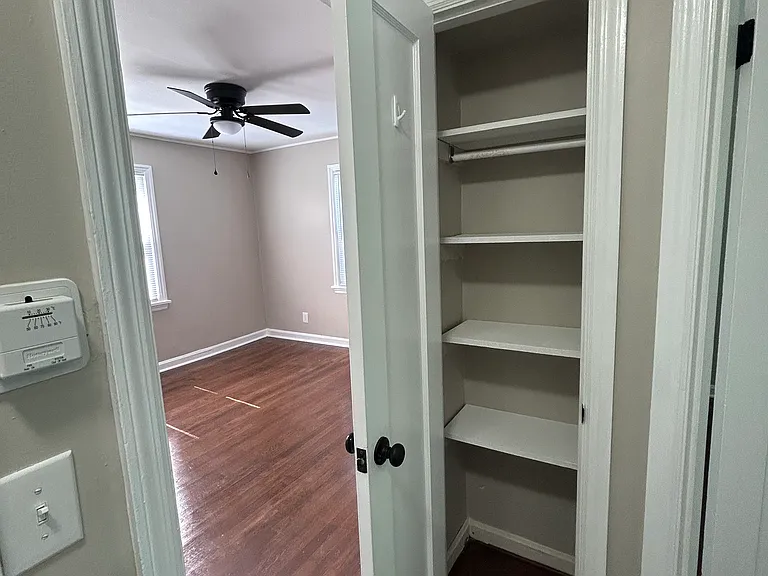 Plenty of closet space
