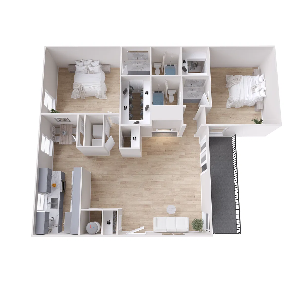 Floor plan B3 Classic
