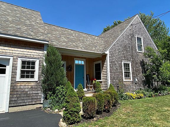 Stone paver sidewalk