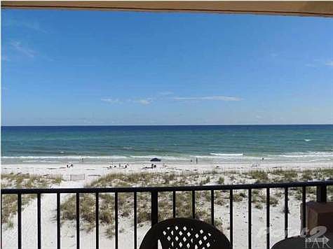 View from your private balcony overlooking that white sand beach and beautiful blue water.