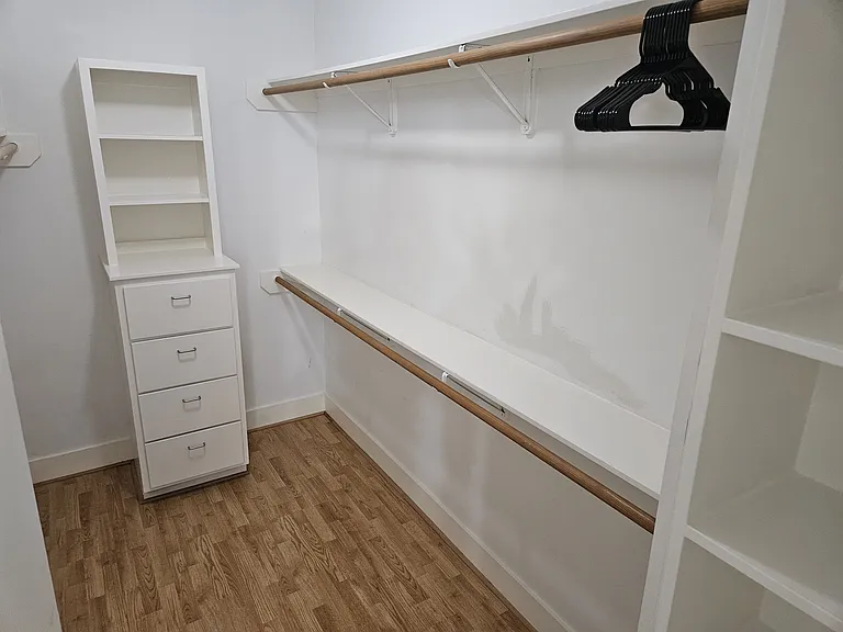 Master closet
