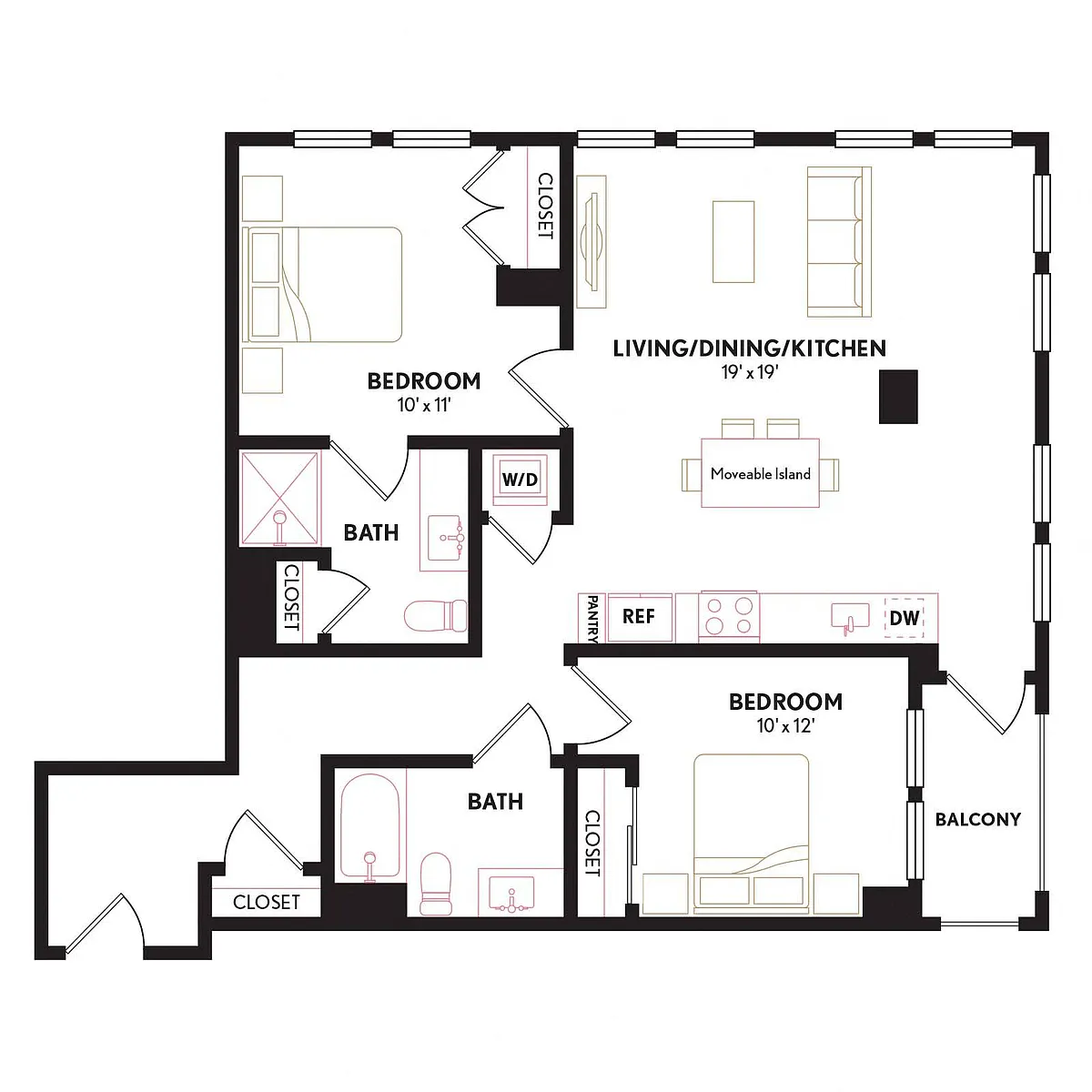 Floor plan B2