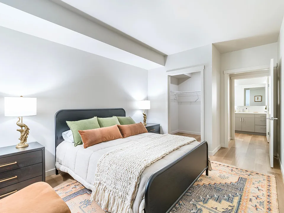 Retreat to the spacious bedrooms at Modera Northgate, where comfort and style combine to create the perfect place to unwind and recharge in your new home.