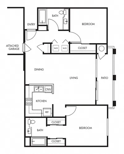 Floor plan Plan D