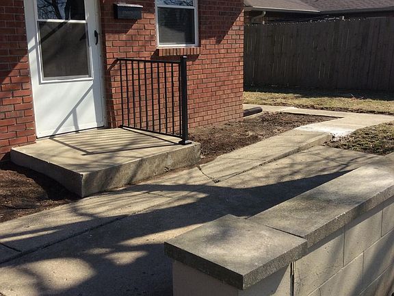 Patio and Front Entry