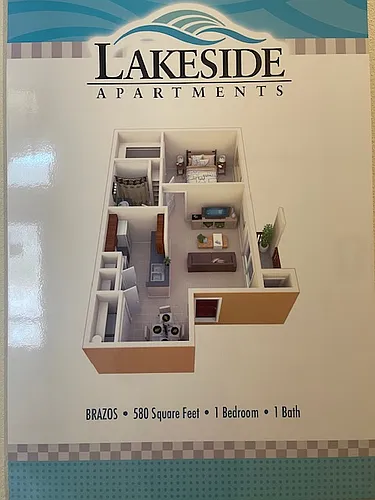 Floor plan 1 Bedroom