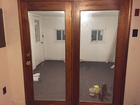 Entrance through mud room 