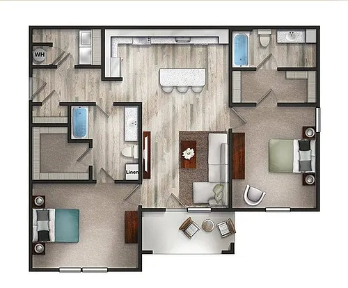 Floor plan TN_B