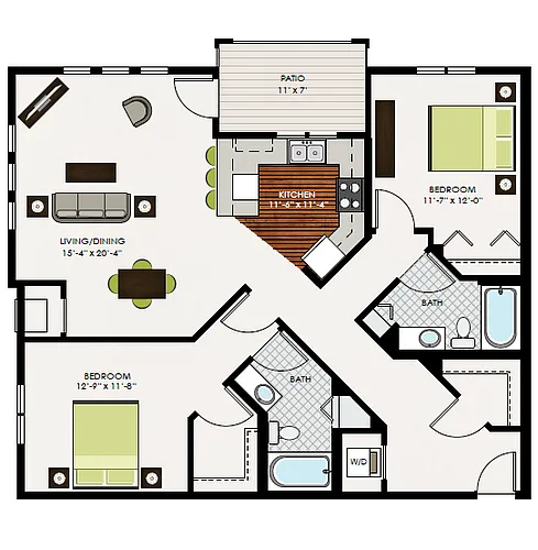 Floor plan The Ordway