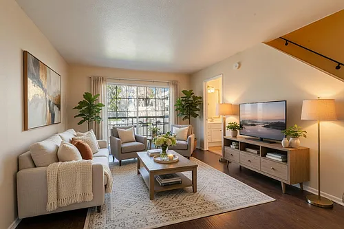 Floor plan 1Bdrm 1-5Bth Twnhm Style