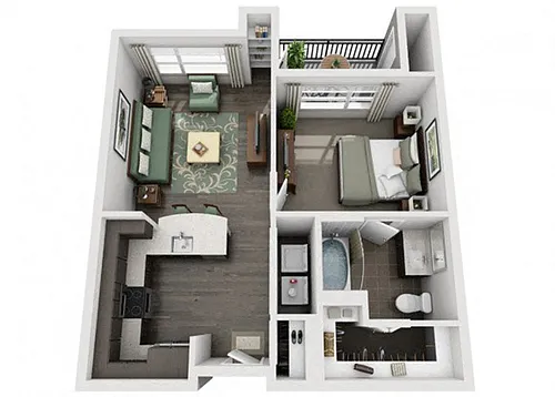 Floor plan A1