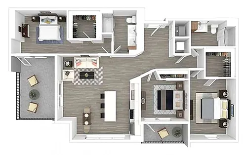 Floor plan South Beach